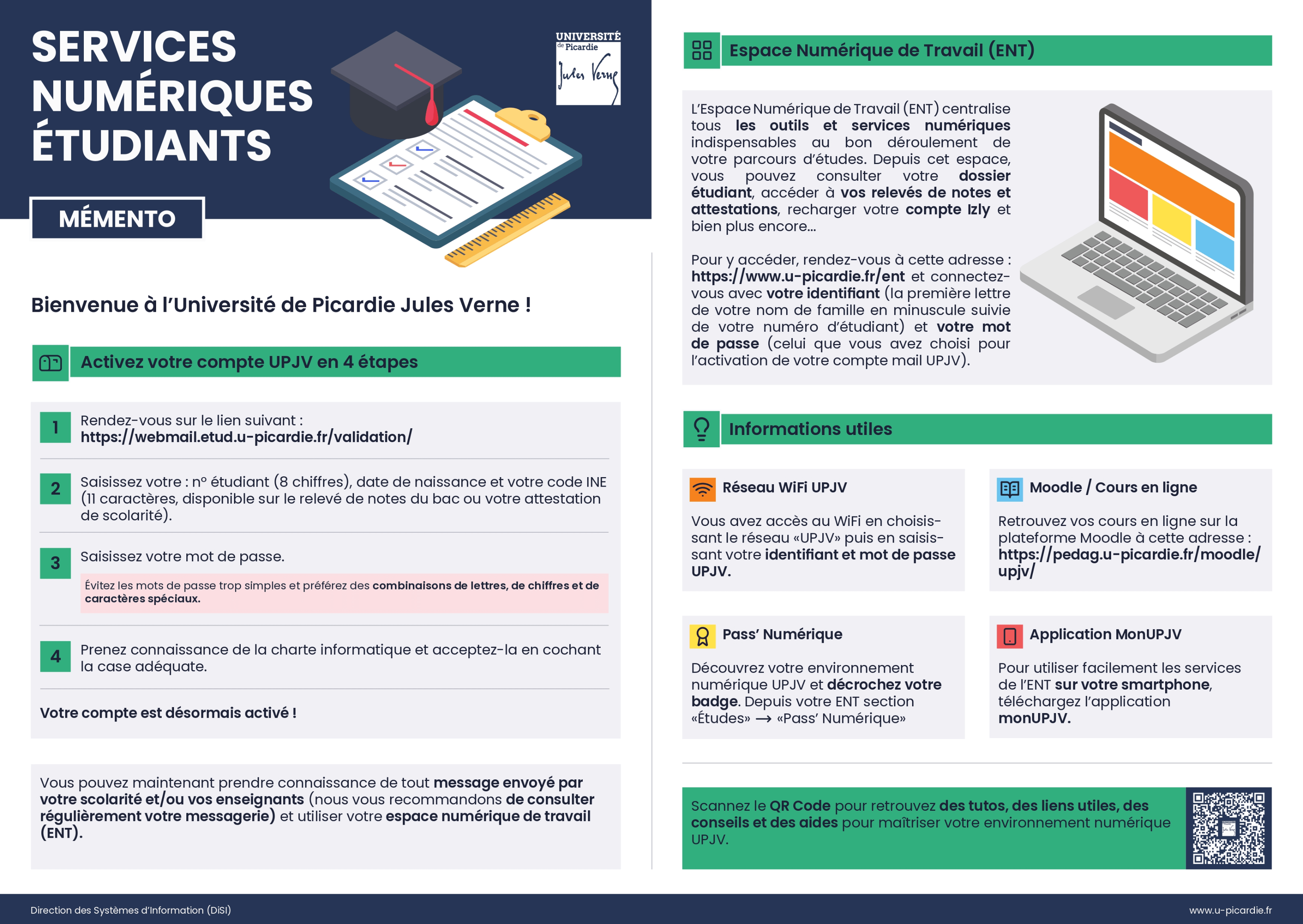 Aperçu du PDF Mémento des étudiants